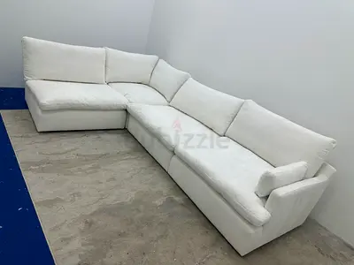 Selling home centre white color modular sofa