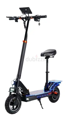 PRORIDE C8 PRO E SCOOTER WITH DECK LIGHT AND SEAT