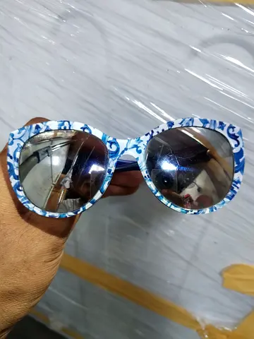 Dolce  Gabbana Blue Frame Sunglasses (Made in Italy)