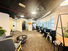 Fully Furnished Office | Bugatti Residences View | 1,047 sqft | Ready to Move | Silver Tower
