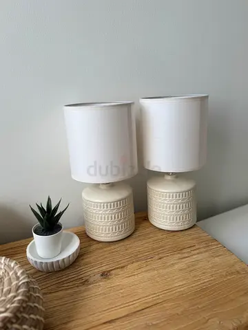 Home Centre Ceramic Bedside lamps