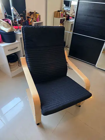 Ikea Poäng Armchair - Black