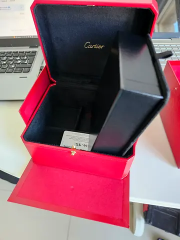 Authentic Cartier Tank Francaise Box Set