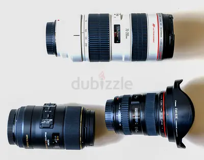 Canon EF Lenses price start 1000