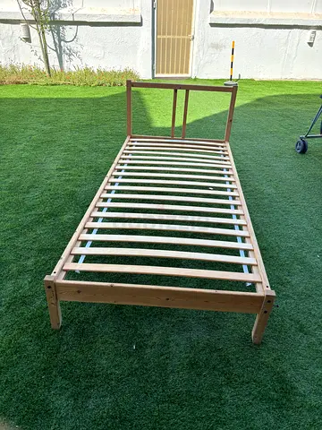 Single bed frame and mattress - Ikea