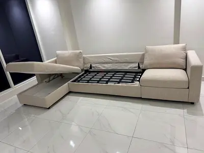 IKEA vimle lshape sofabed under storage 4 Seater