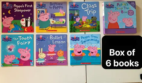 Peppa Pig Books set of 6