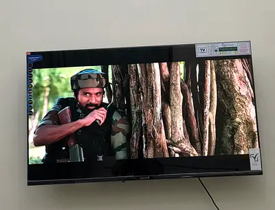 4K ultra HD 52 Flat Panel TV - Google TV, Dolby Audio, WiFi, bluetooth