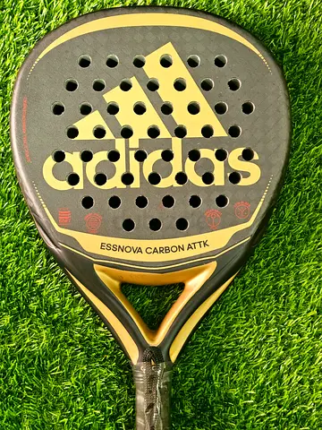 Adidas Essnova Carbon ATTK Padel Racket 6K Carbon Diamond Shape