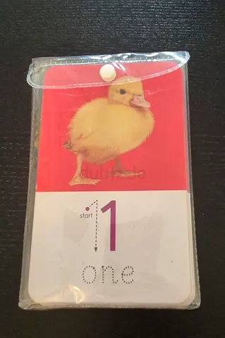 Set of Kids Number Flashcards - Early Learning