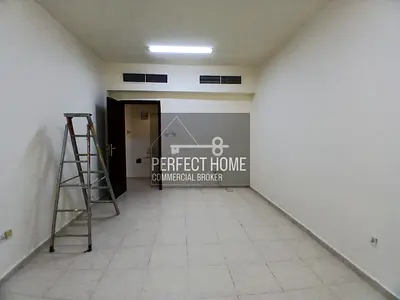 Spacious 1Bhk with central ac in 27k rent yeatly 4 to 6 cheques payment in al butina