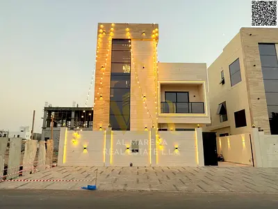 فيلا فاخرة للبيع في الحليو2 تصميم أنيق يضم5غرف نوم واسعة وتشطيبات فائقة الفخامة في موقع استراتيجي في عجمان 🏡✨