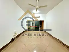 Spacious Studio for family with balcony on road building