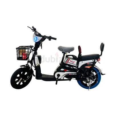 Electric Commuter Bike with Basket
