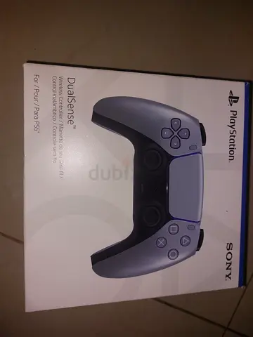 PlayStation 5 DualSense Wireless Controller in Sterling Silver.