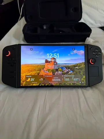 Lenovo Legion Go Handheld Windows Gaming PC with Detachable Controllers and Carry Case