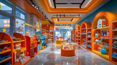 Full Toy Shop Decor  Designing | Retail Fitout Dubai