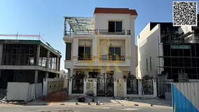Luxury villa in Al Bahia, two floors + roof, private pool, electricity, water and air conditioning i