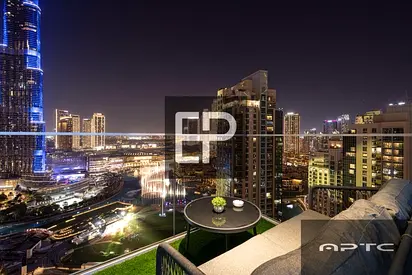 3 BHK + MAIDS | Monthly Rent | AED 34,000 | Ready To Move In | Burj Khalifa & Fountain View | High Floor