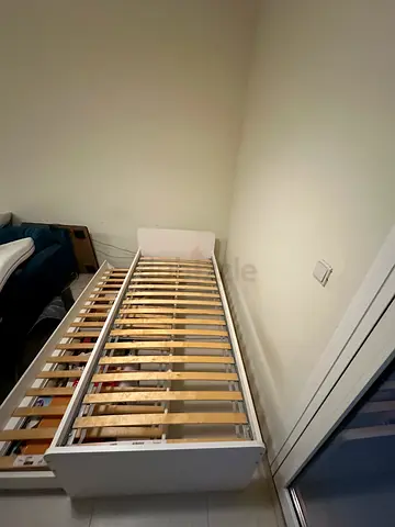 Limited Time Bundle Offer: Extendable Bed + Blue Velvet Setee