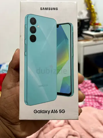 Samsung Galaxy A16 5G - Brand New in Box (Green) Malesian box open
