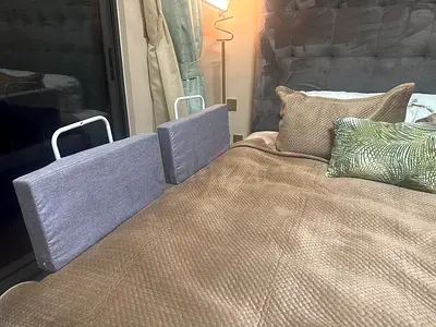 Used Bed Safety Rail Guards for Side of Bed - Set of 2