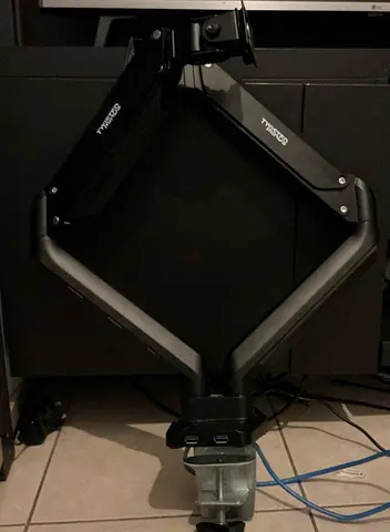 Twisted Minds double monitor hold designed to hold 2 monitors