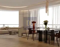 Furnished Studio | Binghatti Skyrise Tower A | Burj &amp; Marina View