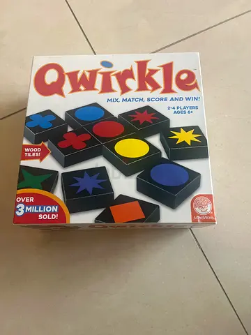 Qwirkle Board Game (Classic Matching Tile Game) - Complete Set