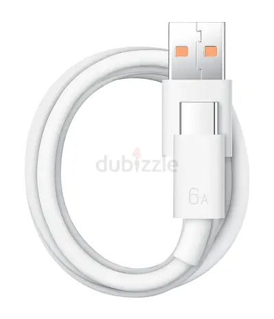 USB-A to USB-C 6A Fast Charging Cable - Good Condition