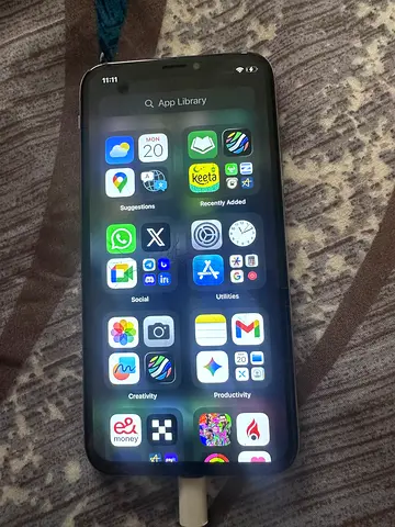 iPhone X 256 gB silver