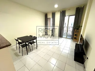 Hot Deal SEMI| Furnished 1 Bedroom Apartment | France Cluster P-24 | WITH Large Balcony | Road View