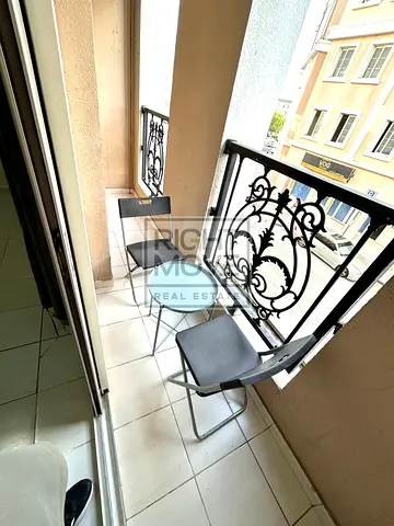 Hot Deal SEMI| Furnished 1 Bedroom Apartment | France Cluster P-24 | WITH Large Balcony | Road View
