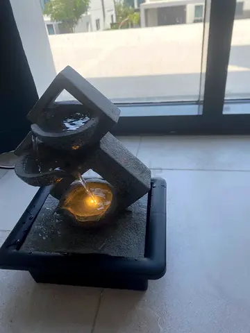 Decorative Indoor Water Fountain with LED Light (negotiable price)
