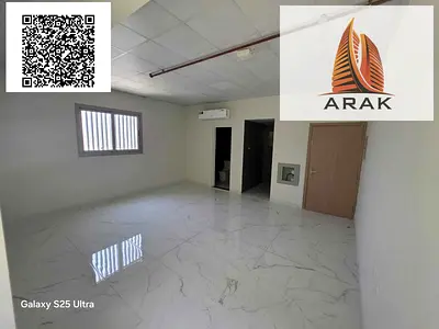 Spacious brand-new studio (first tenant) with modern finishing, located in a prime area behind Radisson Blu Hotel in Al Jurf 1, close to all essentia