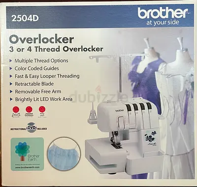 Brother 2504D 3/4-Thread Overlocker (Serger) - Excellent Working Condition