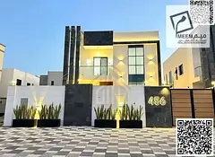Villa for sale in Ajman, Al Zahia area | 4 bedrooms, majlis and hall | Freehold ownership for all na