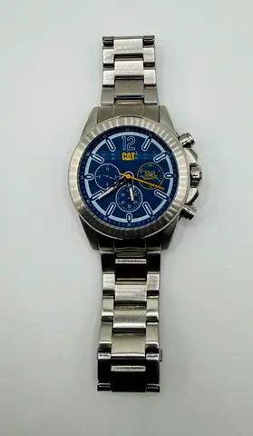 CAT Twist Up Multi Analog Blue Dial Mens Watch