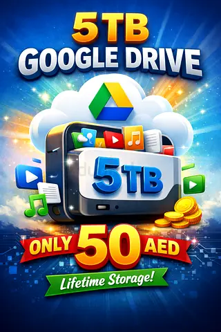 5 TB Google Storage Lifetime Access