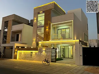 🏡 A distinctive villa in Al Bahia, two floors + roof, with a modern design and price including fees