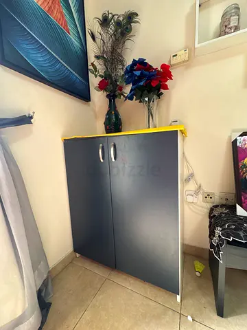 Compact 2-Door Cabinet / Storage Cupboard