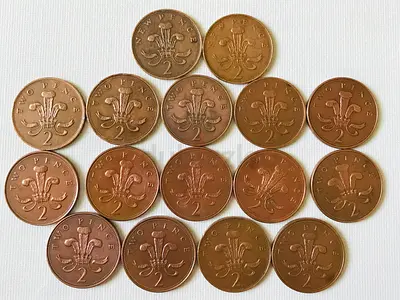 Coins old retro collectables international unique 500 AED.