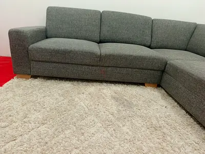 Sorvallen ikea gray color lshape sofa