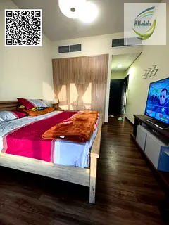 Spacious Furnished 2 BHK for Sale | 1450 sqft | Balcony | Lilies Tower Ajman