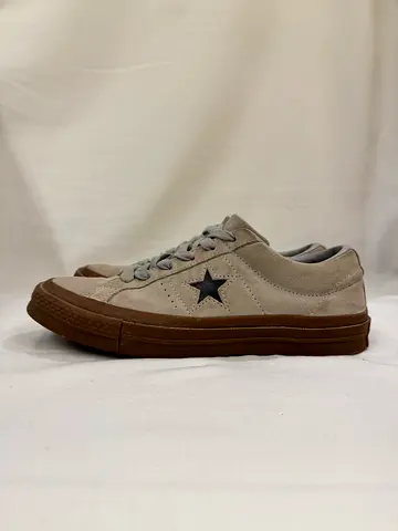 Converse One Star Pro suede Low White Dark Gum - Unisex Sneakers
