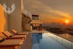 High-Floor Duplex, Private Pool, Full Creek Vistas