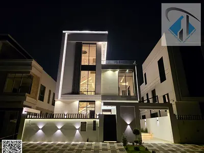 Villa at ajman| al Yasmeen area| 5 master rooms, majlis, 2 halls, roof | freehold for all nationalities.