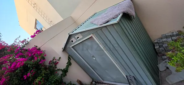 Small Outdoor Metal Storage Shed - Used Garden Storage Box
