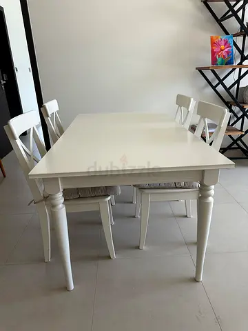 IKEA Dining table + chairs