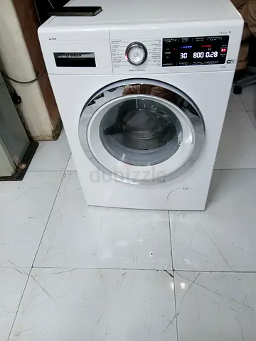 Bosch Serie 8 Front Loader Washing Machine, likely a 9kg model based on the Series 8 range